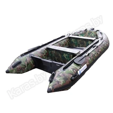 Надувная 3-x местная ПВХ лодка KingFish HDS-320AL Camo